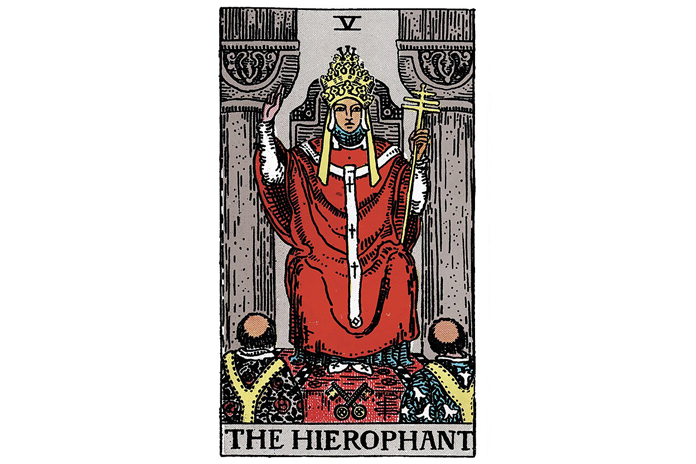 meaning of hierophant tarot card