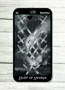 The Eight of Swords – Why do you fear escaping your bonds? Take the first step to freedom now …