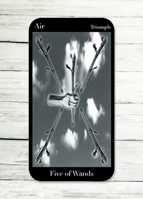 five of wands tarot meaning