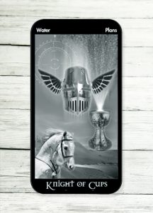 The Knight of Cups – How will you achieve your ideals ?