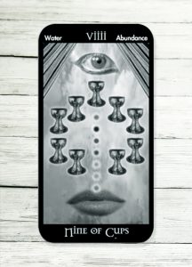 The Nine of Cups – True contentment can only come from within