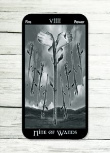 The Nine of Wands – Can You be strong in the face of opposition?
