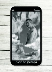Psychic Tarot – The Page of Swords – An exciting time, but do not let down your guard.