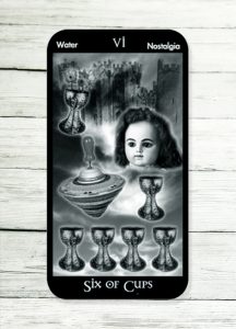 Tarot The Six of Cups – Make peace with your past, accept your future with the enthusiasm of a child.
