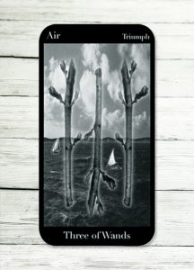 The Three of Wands – Higher Perception