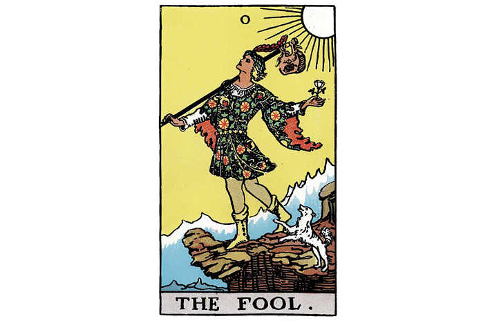 The Fool from The Rider–Waite Tarot